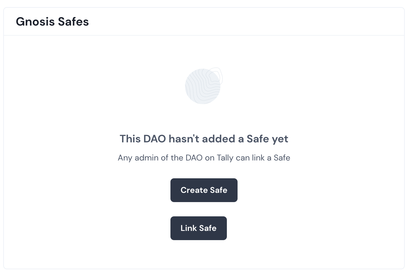 Gnosis Safes tab in dao-settings.md.