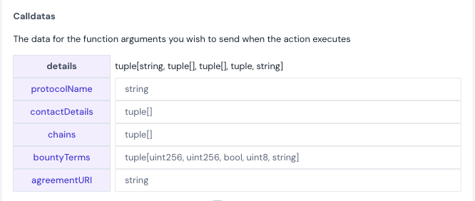 tuple builder with empty nested tuples