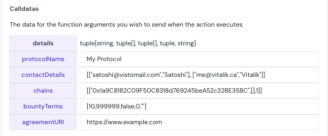 tuple builder with filled-in nested tuples